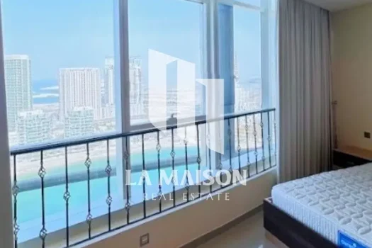 Spacious Studio| Fully Furnished| Stunning Sea View